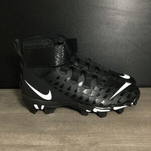 Nike Force Savage Shark 2 Football Cleats AQ7722-001 Black White Men's Size 9